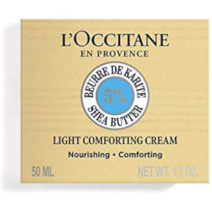 L'OCCITANE Shea Light Comforting Face Cream 50ml | Enriched with Shea Butter | Vegan & 98% Readily Biodegradable | Luxury & Clean Beauty Skin Care for All Skin Types