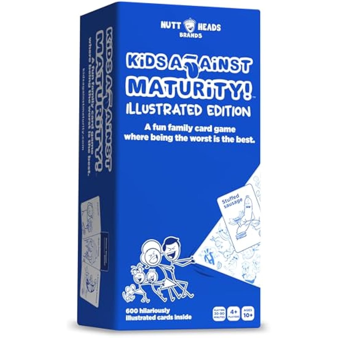 Kids Against Maturity: Card Game for Kids and Families, Super Fun Hilarious for Family Party Game Night