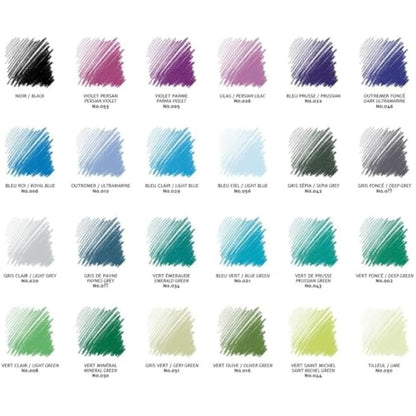 Conte a Paris 2184 Pastel Pencil Set, Assorted, Set of 48