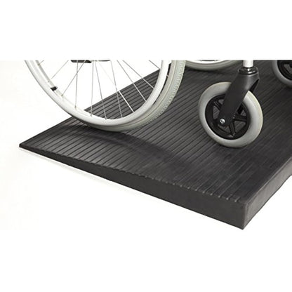 The Ramp People 7cm Rubber Threshold Wheelchair Scooter Kerb Ramp (70mm x 700mm x1000mm wide)