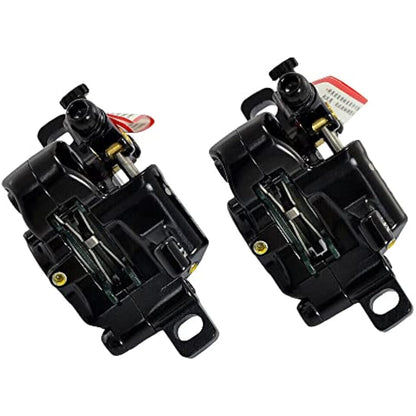 Juin Tech M1 Hydraulic MTB E-Bike Disc Brake Set 160mm with Rotor, Front and Rear, Black, JT1948