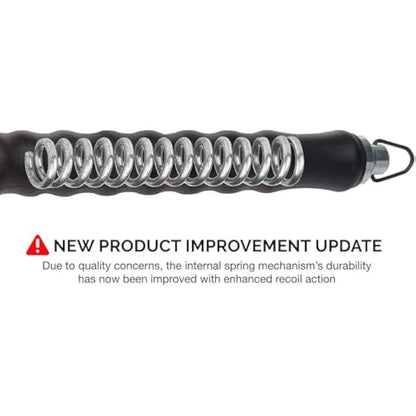 NEIKO 61025A Automatic Rebar Wire Twister Tool | Updated Model | Reinforced Spring with Improved Recoil and Reload Action, Ergonomic Rubber Handle