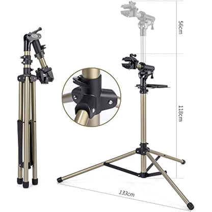 CXWXC Bicycle Repair Stand Maximum Load 40 kg / 88 Pound for Electric Bicycles, Bike Maintenance Stand for Ebike with Magnetic and 360° Rotating Head (3 Feet)