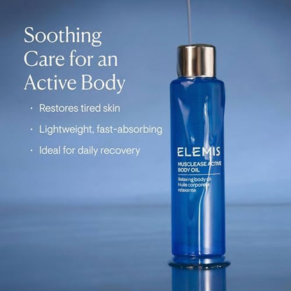 ELEMIS Body Oils 100ml – Frangipani Monoi, Japanese Camellia, Cellutox Active & De-Stress Massage Oils – Ultra-Hydrating, Nourishing & Relaxing Aromatherapy Oils for Skin Softening & Detox
