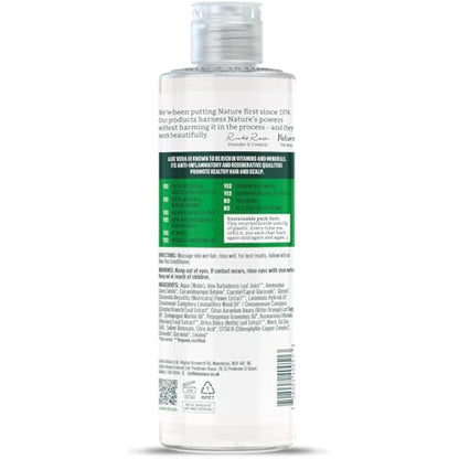Faith In Nature Organic Aloe Vera Conditioner, Soothing for Normal Hair & Scalp, Vegan & Cruelty Free, No SLS, Silicones or Parabens, 400ml