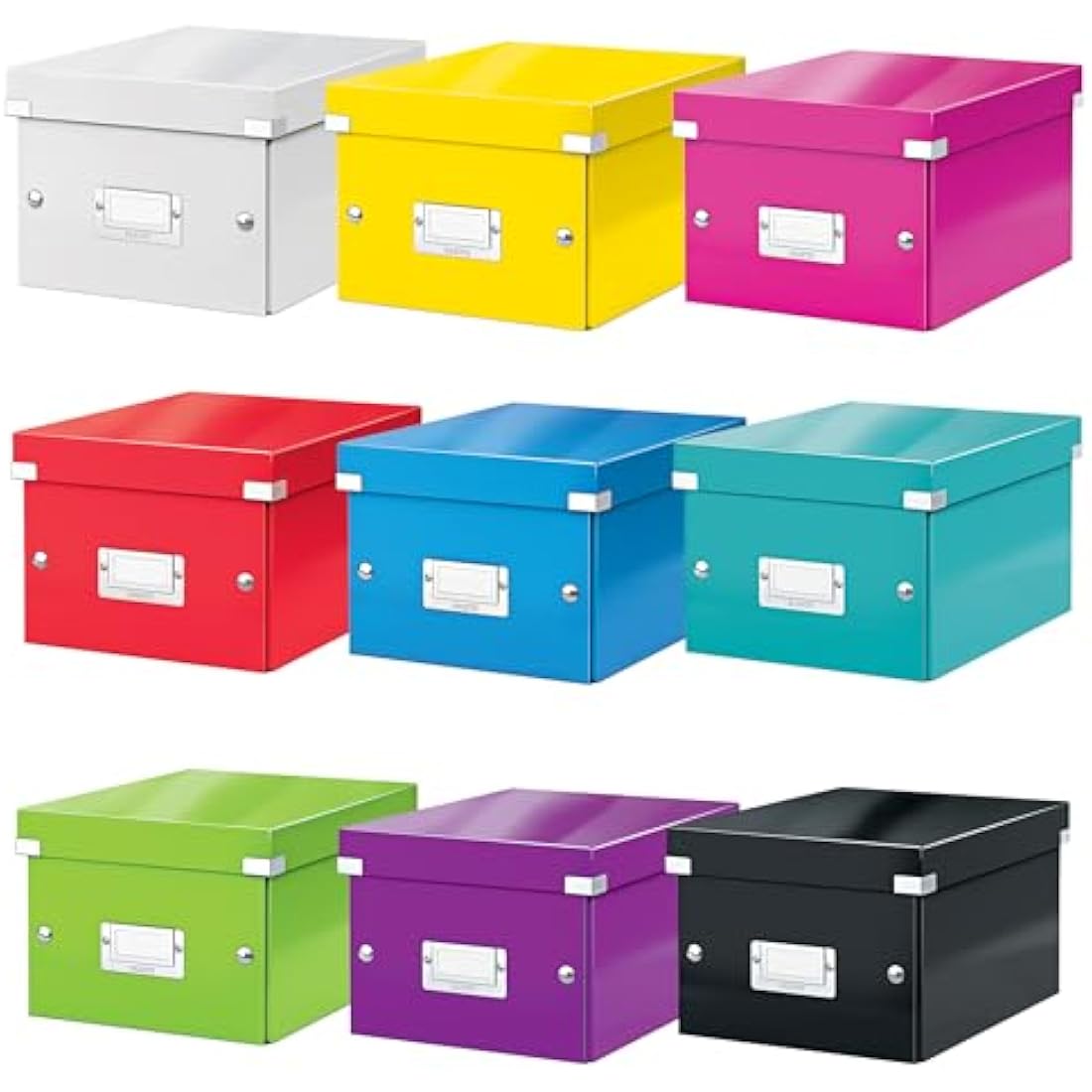 Leitz A5 Storage Box, Click and Store Range 60430023 - Small, Pink