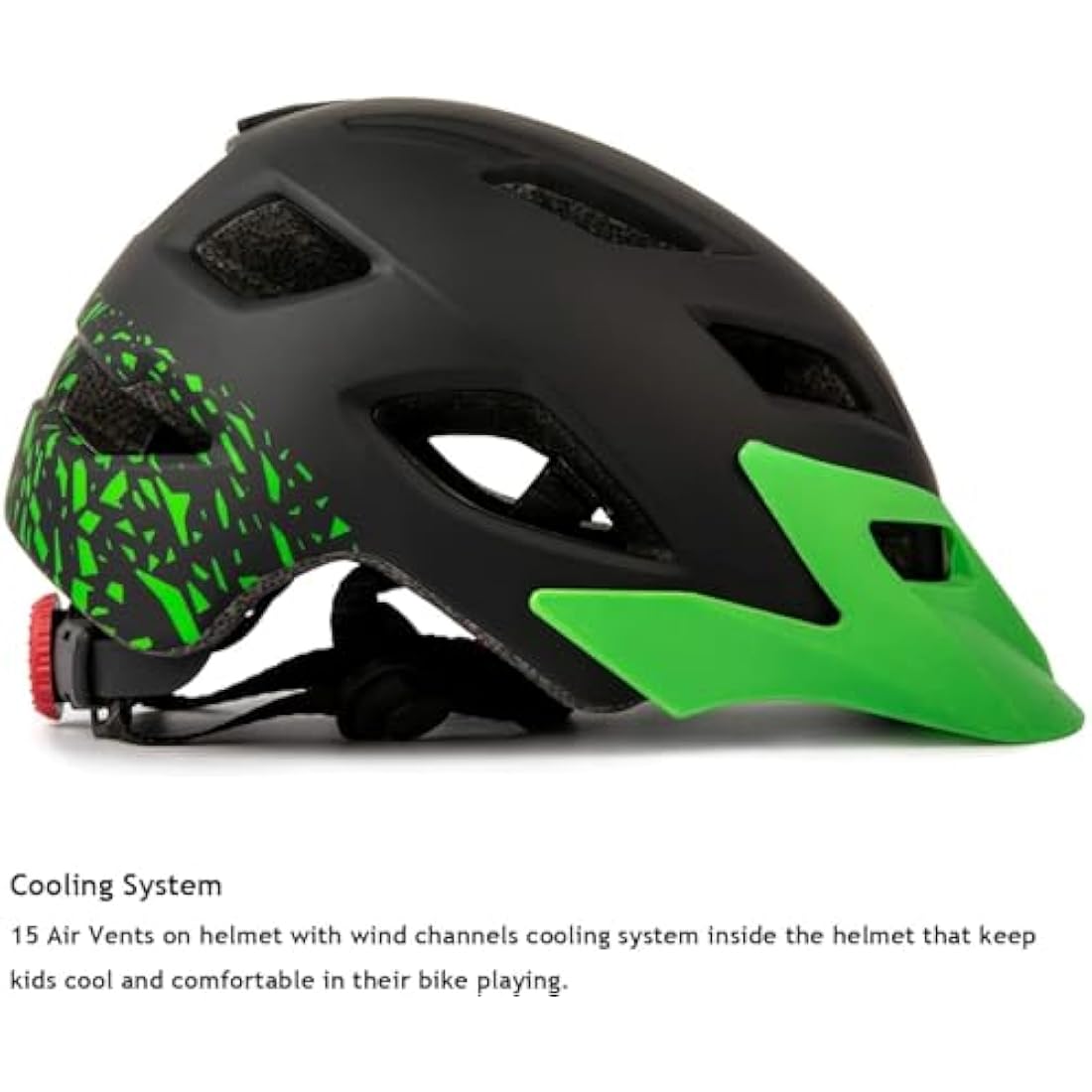 Kids Helmet, Exclusky Kids Bike Helmet Child Boys Girls Bike Helmet Age 5-13 Adjustable Bicycle Scooter Skating Cycle Helmet 50-57cm