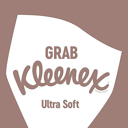 Kleenex Ultra Soft Extra Large Tissue in 16 Compact Boxes - Our Softest Tissue - Supremely Soft and Silky Tissues Designed with Luxury in Mind