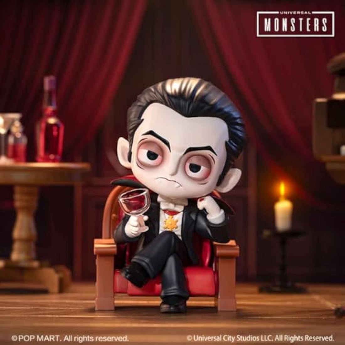 POP MART Universal Monsters Alliance Series Figures Whole Set（9Boxes） 2.5 inches Articulated Character Premium Design gifts for women Fan-Favorite blind box Collectible Toy Art Toy Action Figure