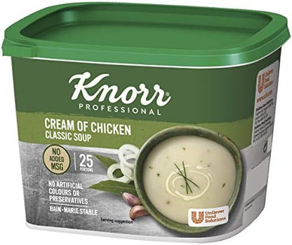 Knorr Classic Cream Of Chicken Soup, 25 Portions (Makes 4.25 Litres) 39737801