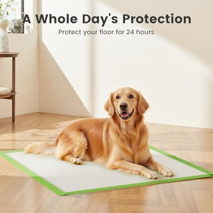 Gardner Pet Extra Large Puppy Pads 70x85cm, Super Absorbent Thicker Puppy Training Pads, 6 Layers of Leak-proof, Fast Drying, Suitable for Dogs, Cats, Rabbits (100 Pack)