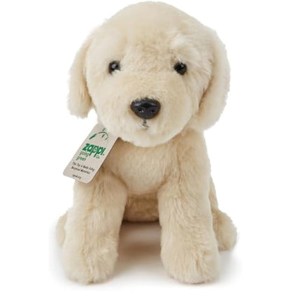 Zappi Co Labrador Plush Toy (25cm) - Friendly, Huggable Dog, Eco-Friendly, Ideal for Young Canine Fans, Recycled