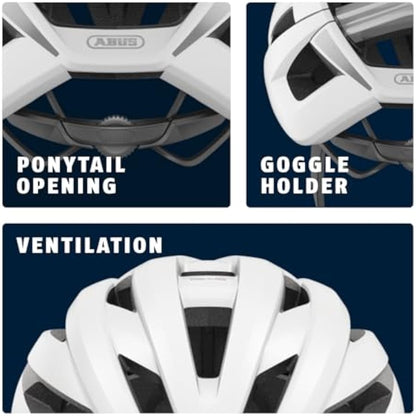 ABUS StormChaser ACE Racing Bicycle Helmet - Lightweight Road Bike Helmet for Bike Racing