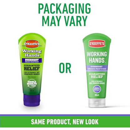 O'Keeffe's Working Hands Overnight 80ml (5 Pack)