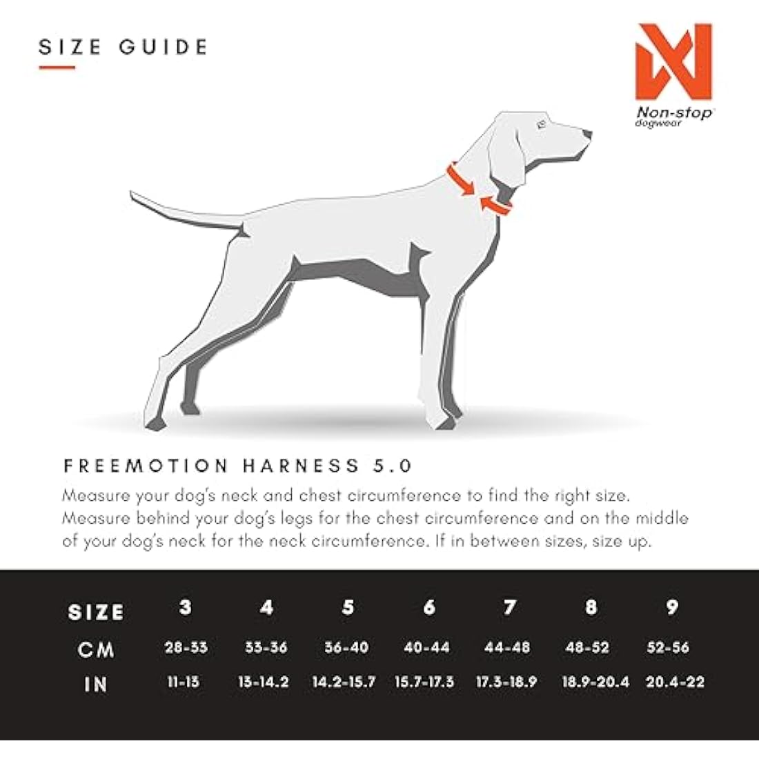 Non-stop dogwear Freemotion harness 5.0 Dog Pulling Harness for Sports like Running, Biking and Skiing with Dogs, Professional Adjustable Dog Harness, Blue/Gray, Size 6