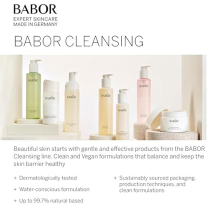 BABOR Hyaluronic Cleansing Balm for sensitive skin, Deep-acting facial cleanser for gentle cleansing, With hyaluron, 1 x 150 ml