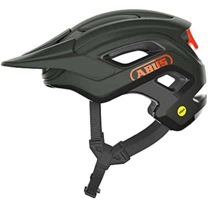 ABUS CliffHanger MIPS MTB helmet - bike helmet for demanding trails - with large ventilation openings & TriVider strap system & impact protection - for men and women