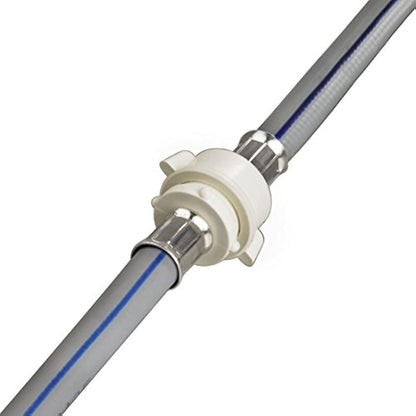 Xavax Extension for Washing Machine and Dishwasher Hose | Cold Water Inlet Hose | 2.5 m, Grey, 1 - Pack