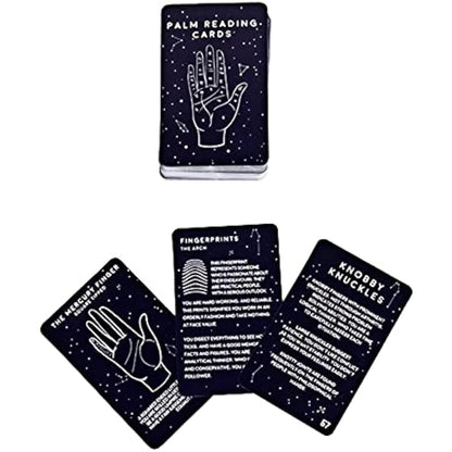 Gift Republic GR700016 Palm Reading Cards, Black, one Size