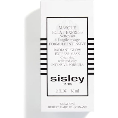 Sisley Radiant Glow Express Mask Cleansing with Red Clay Intensive formula - 60 ml