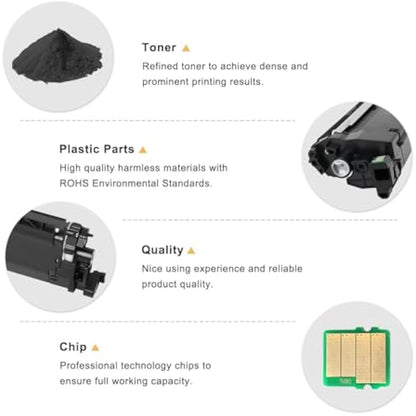 TN248XL Black Toner Cartridges: Compatible for Brother TN248BK TN248XLBK TN248XL HL-L3220CW MFC-L8390CDW TN248 TN-248XL DCP-L3520CDW MFC-L3760CDW MFC-L3740CDW MFC-L3740CDWE HL-L3240CDW (2 Pack)