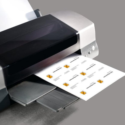 SIGEL LP797, 85x55 mm (A4), Business Cards, 3C, smooth cut all around, 225 gsm, printable, bright White, 1000 Piecesequal to100 sheets