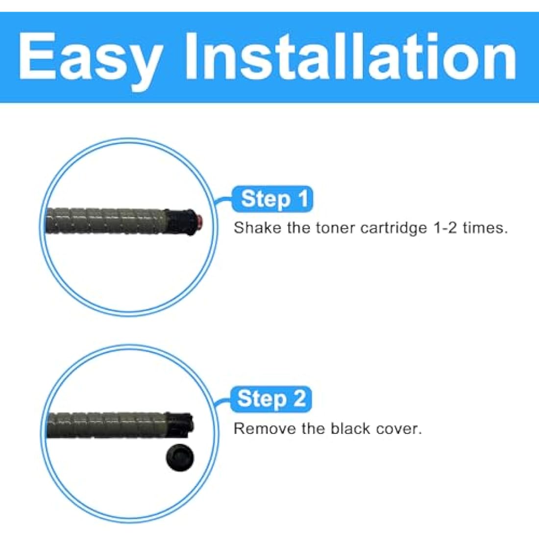 LCL Compatible Toner Cartridge 841817 Aficio MP C3003 C3003SP MP C3503 C3503SP MP C3004 C3004SP MP C3504 C3504SP (1PK Black) Replacement for Ricoh Aficio MP C3003SP MP C3503SP MP C3004SP MP C3504SP