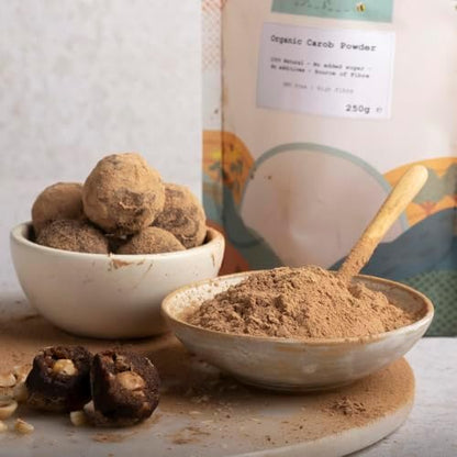 Wholefood Earth Organic Carob Powder 3kg Vegan | GMO Free | High Fibre | Certified Organic