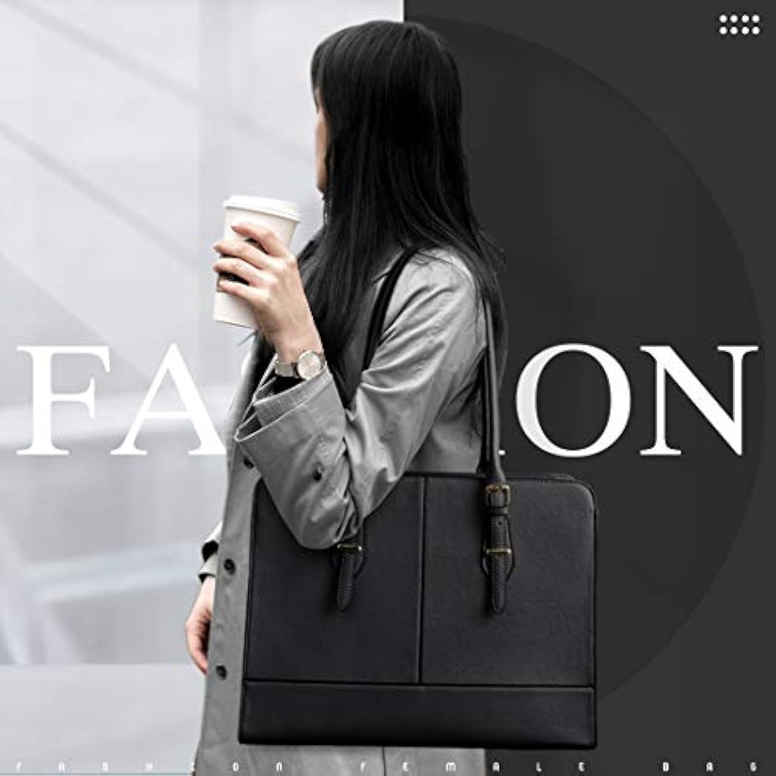 Lubardy Laptop Bags for Women 15.6 inch Ladies Leather Laptop Handbag Work Handbags Womens Tote Bag Office