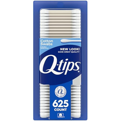 Q-Tips Cotton Swabs, 625 Count