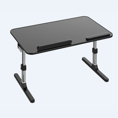 Homesbrand Laptop Stand Computer Desk, Height and Angle Adjustable Laptop Table, Portable Bed Tray for Eating