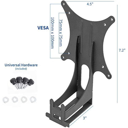 VIVO Quick Attach VESA Adapter Plate, Designed for Acer and Viewsonic Monitors Including R240HY bidx, SB220Q, RT240Y, R221Q, RT270, G227HQL, VX2276-smhd, and More, VESA up to 100x100 (MOUNT-AR240H)