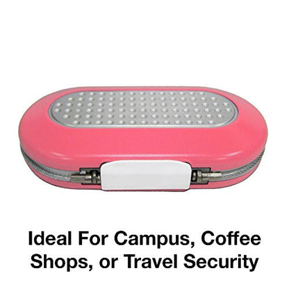 Master Lock 5900DPNK Portable Personal Safe, Pink by Master Lock