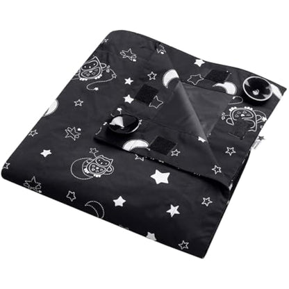 Tommee Tippee Sleeptight Portable Blackout Blind with Suction Cups, Adjustable and Lightweight, Large, 130 x 198cm