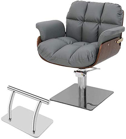Greensen Stainless Steel Salon Footrest, Professional Foot Rest Barber Salon, Non-slip Beauty Salon Footrest