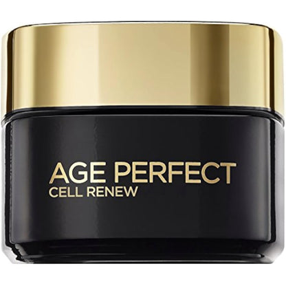 Skin Expert L'Oreal Paris Age Perfect Cell Renew Revitalising Day Cream SPF 15 for Mature Skin 50 ml, (Pack of 1)