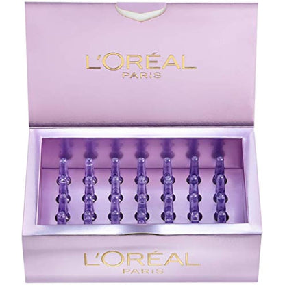 L'Oreal Paris Revitalift Filler Replumping Hyaluronic Acid Ampoules, 28-Day Bumper Pack,Treatment To visibly Smooth, Replump Skin & Reduce Fine Lines, 28 x 1.3ml