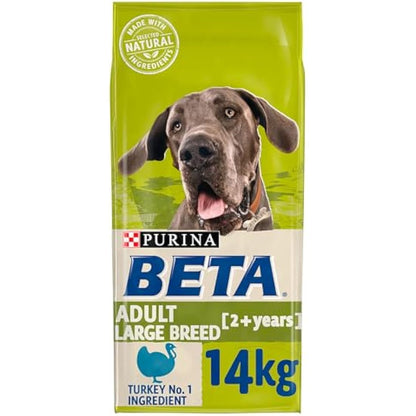 BETA Large Breed Turkey Dry Dog Food 14kg