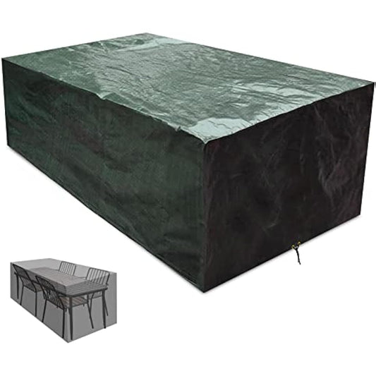 RICHIE Outdoor Furniture Covers - Waterproof Garden Table & Chair Covers 250x200x90cm