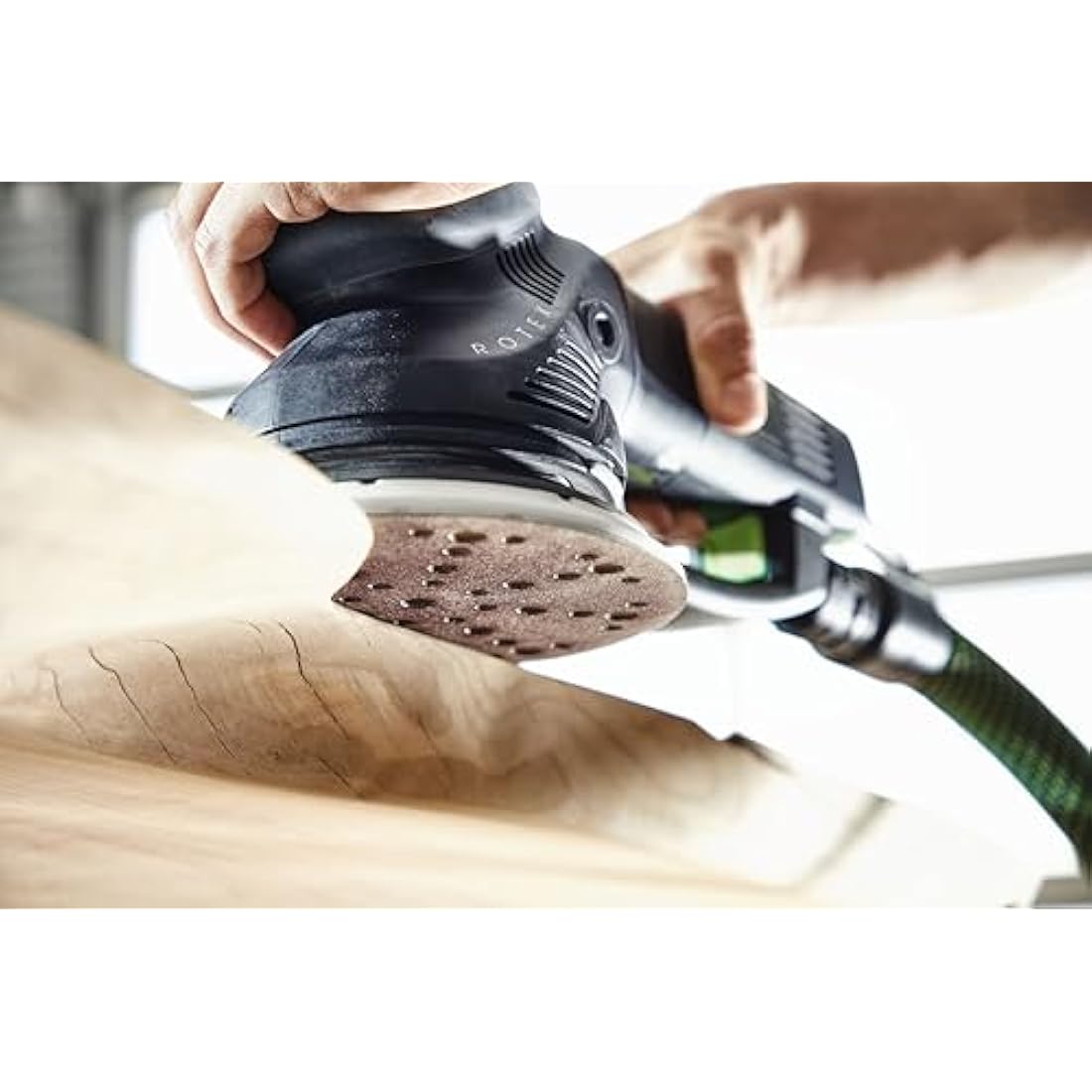 Festool 575165 Sanding Discs Stf D150/48 P150 GR/100, Steel Grey, Grain 150, Set of 100 Pieces