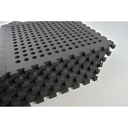 OUTDOOR EVA Foam Ground Mats Tiles - Interlocking - 6pk 24sq ft - Camping Caravan Tent Toys Trampoline Pool HotTub