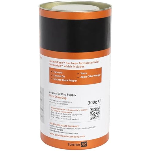 The Golden Paste Company TurmerEase Chicken & Turmeric Joint Supplements for Dogs & Cats - Health, Mobility & Digestion Support - Natural Grain Free Dog Treats - Pet Joint Care, Wellness & Digestion