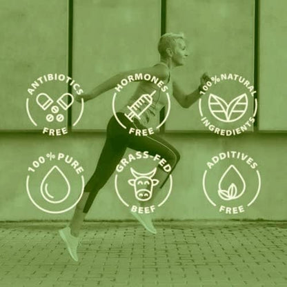 Bone Broth Premium Beef Bone Broth Concentrate Italian Herb Flavour - 100% Sourced from AU Grass-Fed, Pasture-Raised Cattle - Bone Broth Collagen