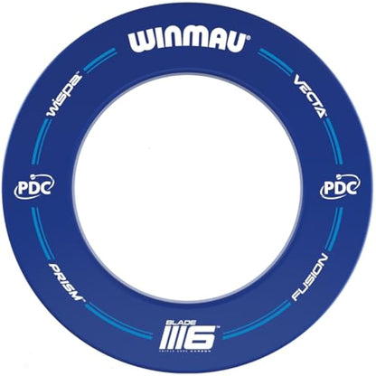 WINMAU PDC Blade 6 Dartboard Surround Set - Professional Darts Accessories - Includes Blade 6 Dart board, Surround, 2 Sets of Precision Darts & more