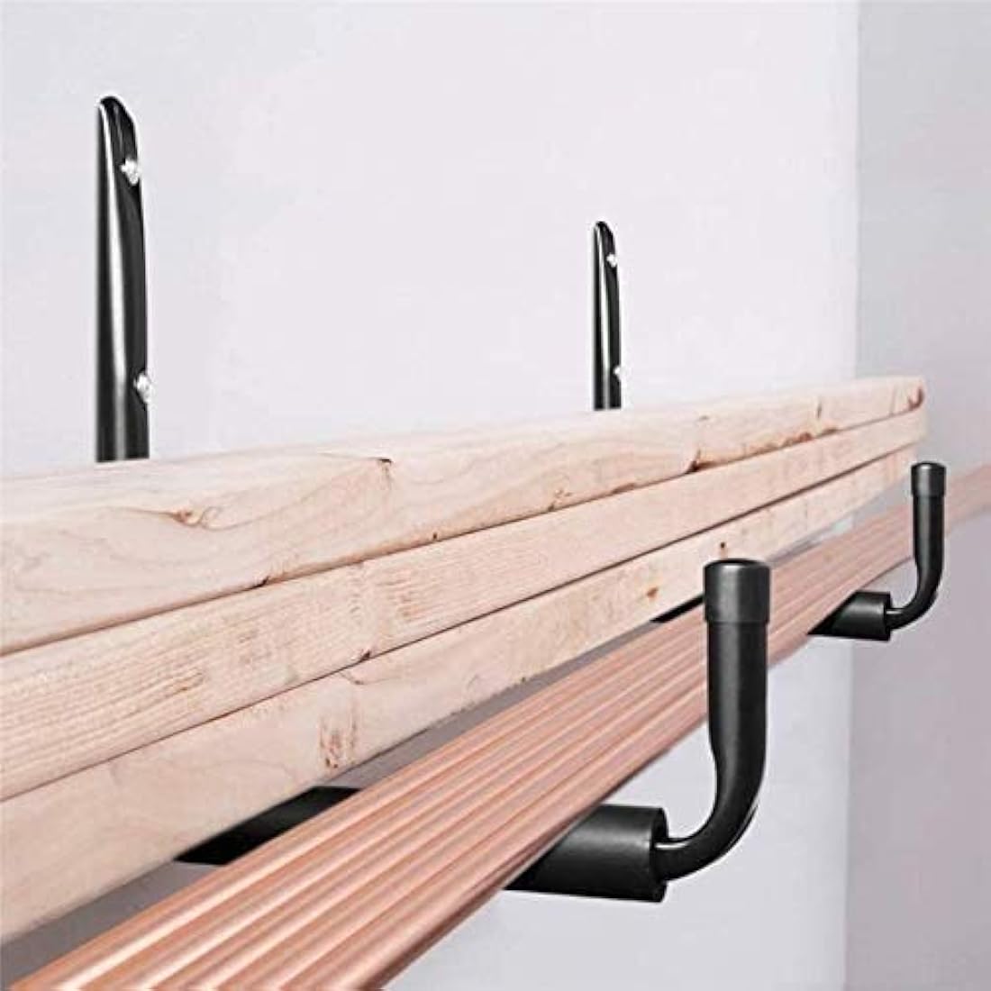 Heavy Duty Garage Storage Hooks, Wall Mounted Utility Hanger Indoor Hanging Rack for Kayak Canoe, Surfboard,Snow Board,Ski Board, Ladder, Folding Chairs, Bicycle and Tools (4 Pack)