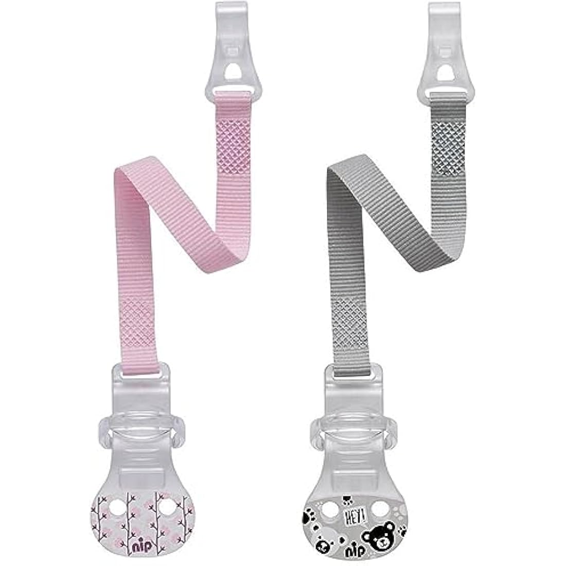 nip Dummy strap with hooks, set of 2, dummy chain for dummy with ring, made in Germany.