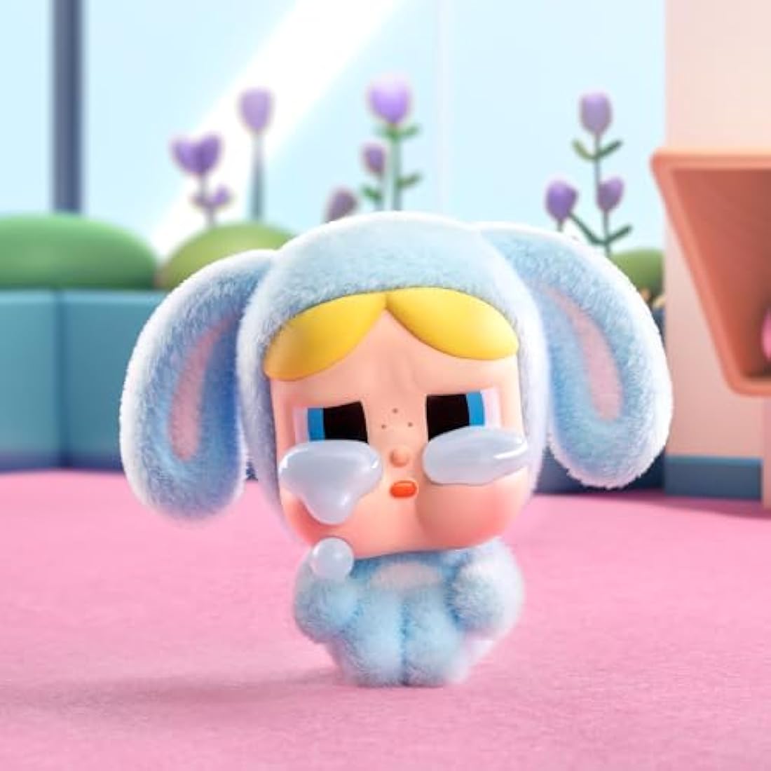 POP MART CRYBABY x Powerpuff Girls Series Whole Set（12Boxes） 2.5 inches Articulated Character Premium Design gifts for women Fan-Favorite Collectible Toy Art Toy Action Figure