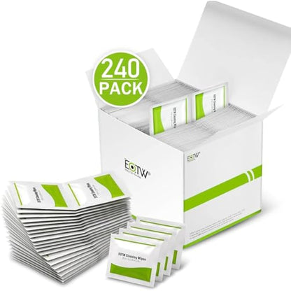 Screen Wipes Individually Wrapped,EOTW 240 Computer Screen Cleaner Wipes for Monitor/Laptop/iPad/Mobile Phone/LCD TV/Tablet PC/Keyboard Cleaning Kit