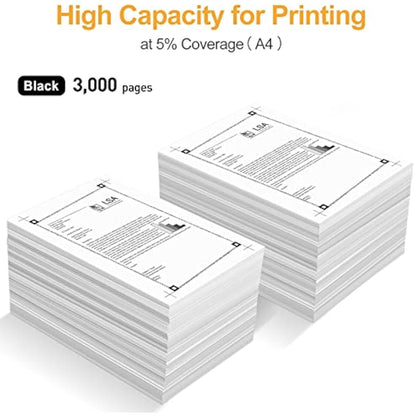 LeciRoba B205 B210 B215 (3000 pages) Replacement for Xerox 106R04347 106R04346 Toner Cartridge, Use with Xerox B205 B205MFP B205NI B210 B210DNI B215 B215MFP B215DNI (2-Black)