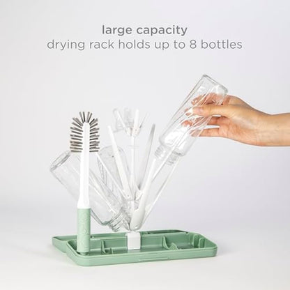 Ubbi Bottle Drying Rack, Sage, One Size